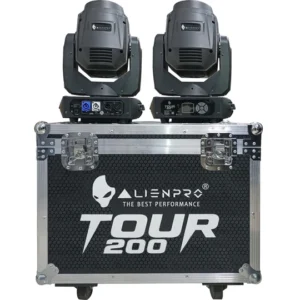 KIT CABEZAS MÓVILES 2 PZAS 200W LED