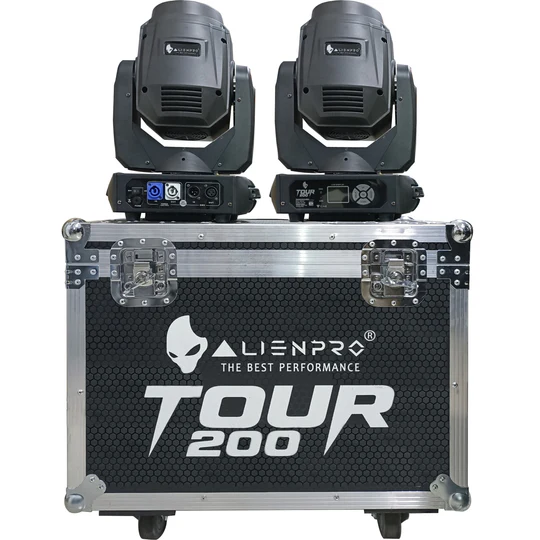 KIT CABEZAS MÓVILES 2 PZAS 200W LED