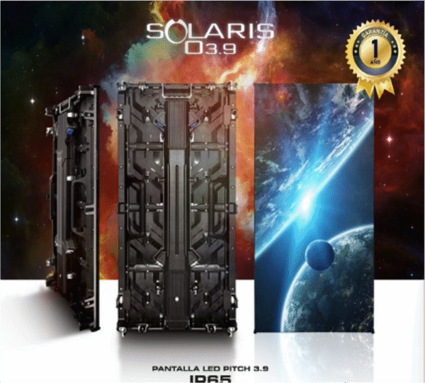 PAQUETE PANTALLA LED ALIEN PRO SOLARIS 3X2 INT
