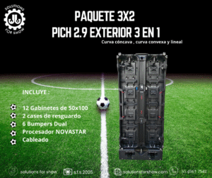 EXPO 2.9 act mundial PAQUETE 3X2 PICH 2.9 EXTERIOR