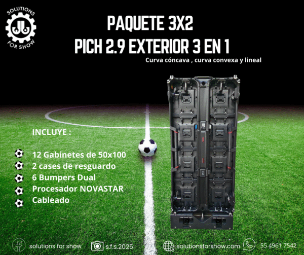 EXPO 2.9 act mundial PAQUETE 3X2 PICH 2.9 EXTERIOR